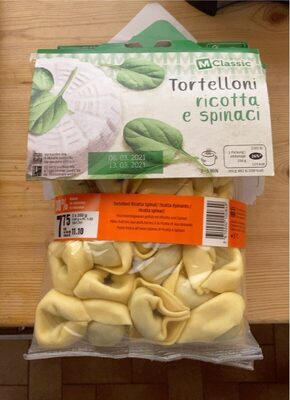 Tortelloni ricota e spinaci