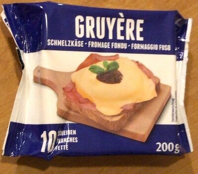Gruyère melted cheese