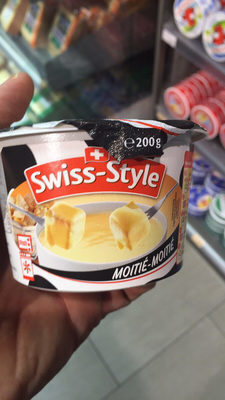 Swiss-Style fondue half-half