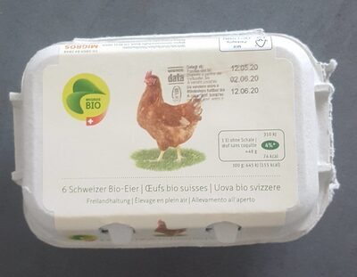 Oeufs bio élevage en plein air