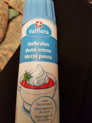 Sprühsahne Halbrahm Dose ohne Zucker