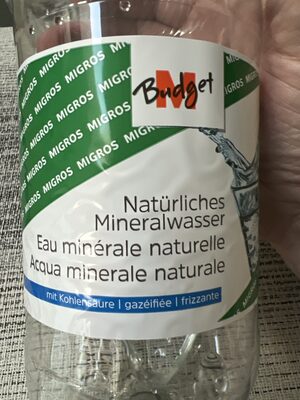 Eau minérale avec CO2