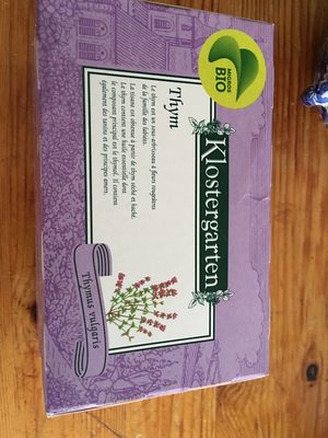 Thé de thym bio