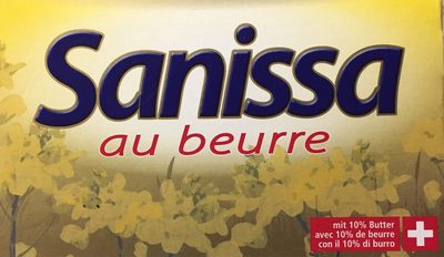 Sanissa au beurre front packaging