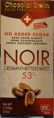 Noir crémant 53% sans sucre ajouté