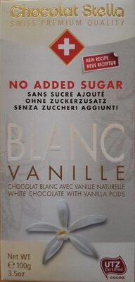 BLANC VANILLE front packaging