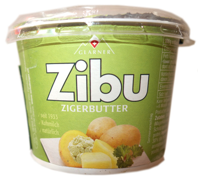 Zibu (beurre au ziger)