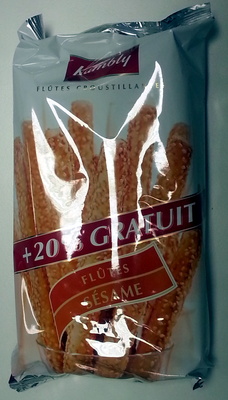 Flûtes Croustillantes Sésame