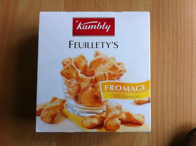 FEUILLETY'S FROMAGE 75G - KAMBLY - 75g