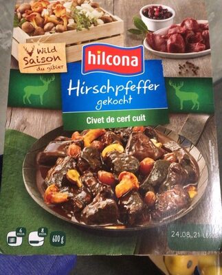 Civet de cerf cuit front packaging