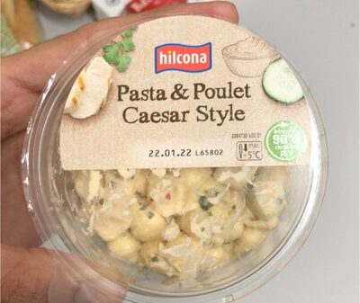 Pasta et poulet salade