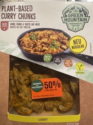 Plant-based Curry Chunks