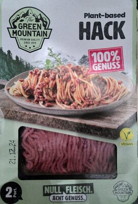 Plant-Based Hack - GREEN MOUNTAIN