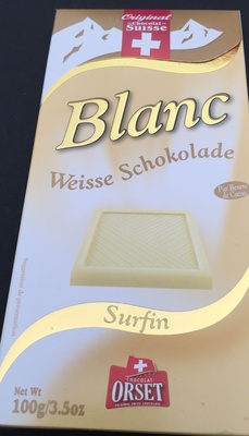 Chocolat blanc