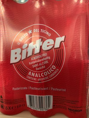 Bitter front packaging