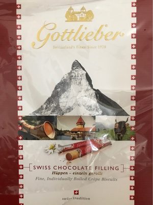 Crepes ectra fines fourees au chocolat