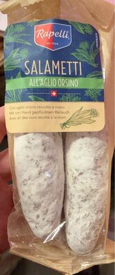 Salametti all‘aglio orsino