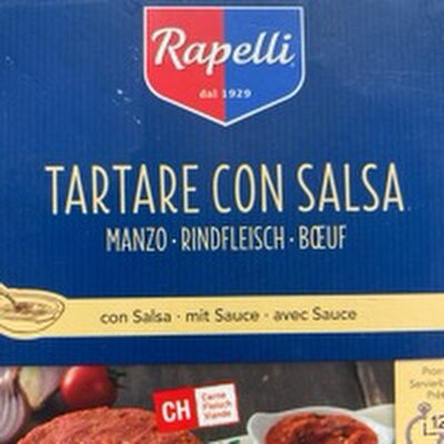 Tartare con Salsa