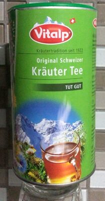 Kräuter Tee front packaging