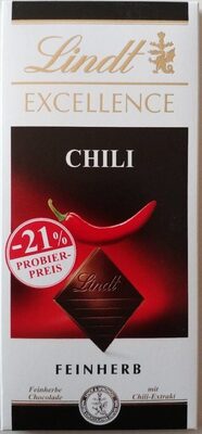 Lindt Excellence Chili Feinherb