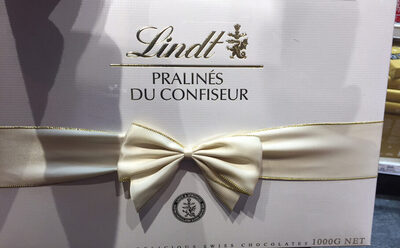 Pralinés Du Confiseur - Assorted Swiss chocolates front packaging