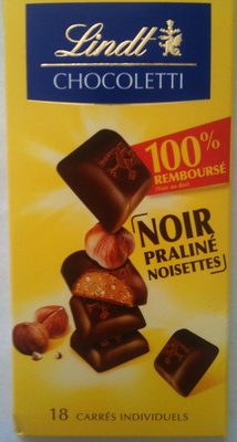Chocoletti - Noir, Praliné, Noisettes