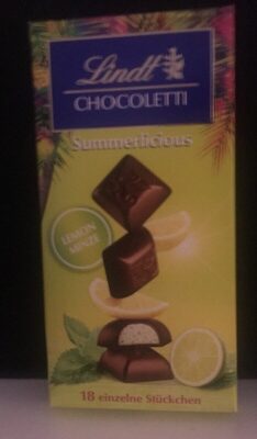 Chocoletti summer edition lemon minze