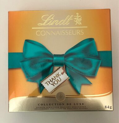 Connaisseurs Lindt front packaging