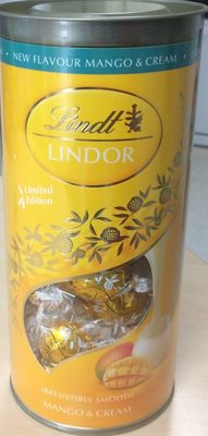 Bombom Lindor Recheado Manga E Creme front packaging