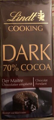 Cooking Dark 70% cocoa