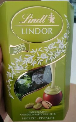 Lindor pistaches front packaging