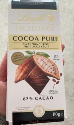 Cocoa pure front packaging