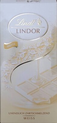 weiße Schokolade front packaging