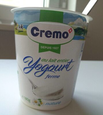 Yogourt au lait entier nature