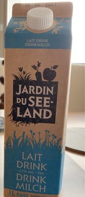 Jardin du see-LAND lait front packaging