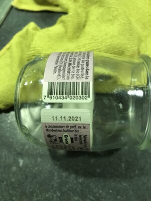 Yogourt bicouche cerise