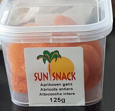 Abrikosen ganz 125g front packaging