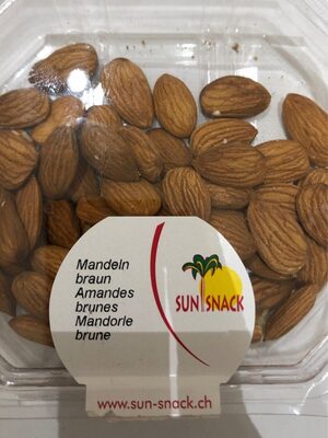 Amandes bruned