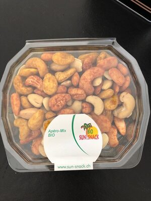 Apéro-mix BIO front packaging