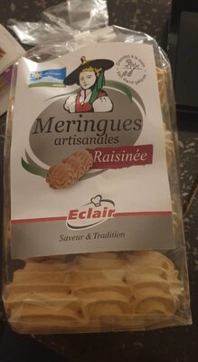 Eclair Flavor and tradition Meringue craft Raisin