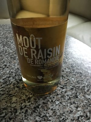 Moût de raisin de Romandie