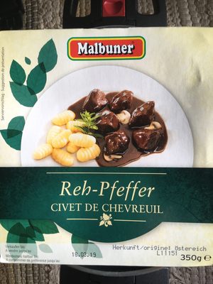 Civet de chevreuil