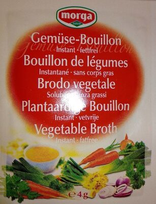 Bouillon de legumes front packaging