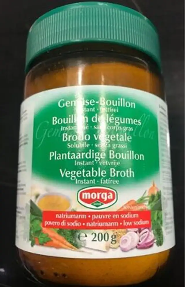 Bouillon de légumes front packaging