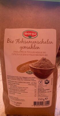 Eneveloppes de psyllium moulue Bio