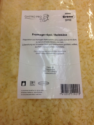 Fromage râpé