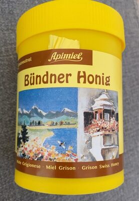 Bündner Honig front packaging