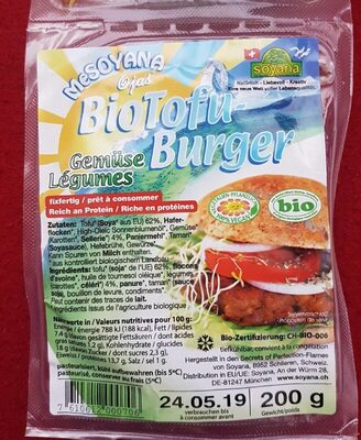 BioTofu Burger