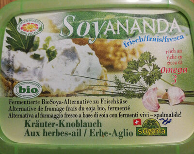 Fromage Soja Fermente Herbes Ail
