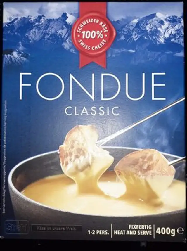 Fondue Classic front packaging
